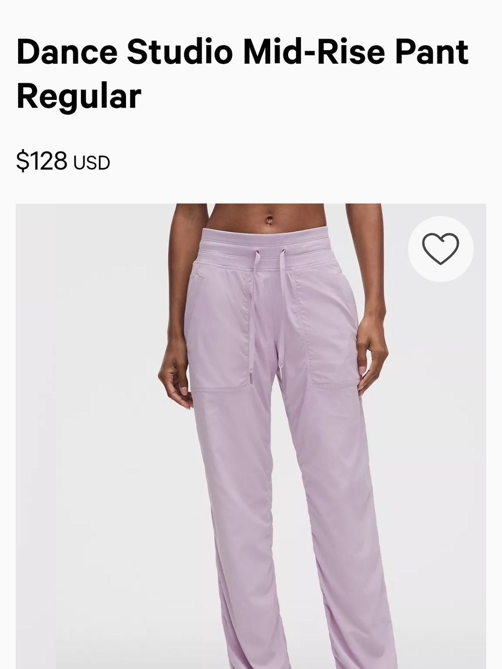 Lululemon Dance Studio Mid Rise Pants In Pink Size 14